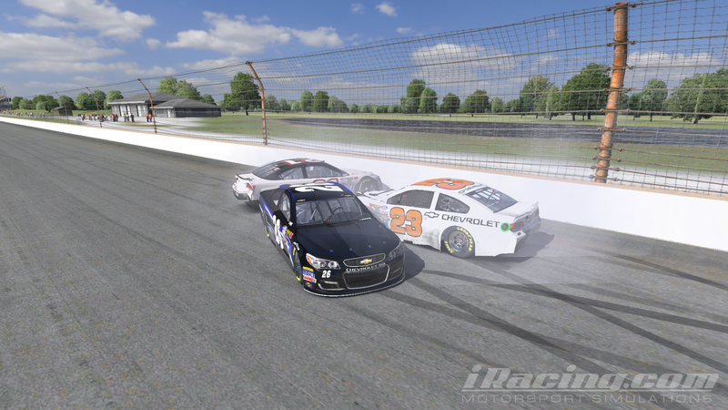 Some people’s races ended early in a smoking heap of sheet metal.